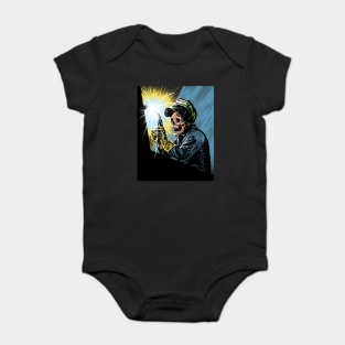 Welder skull Baby Bodysuit